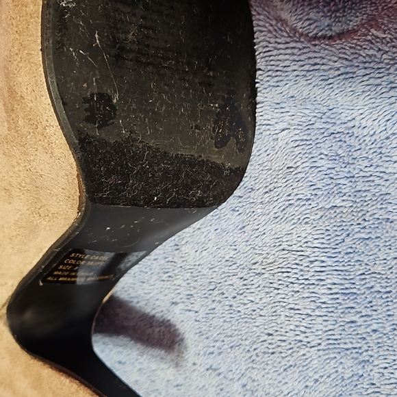 Francesca's Collections Tan Heeled Boots - Picture 5 of 5